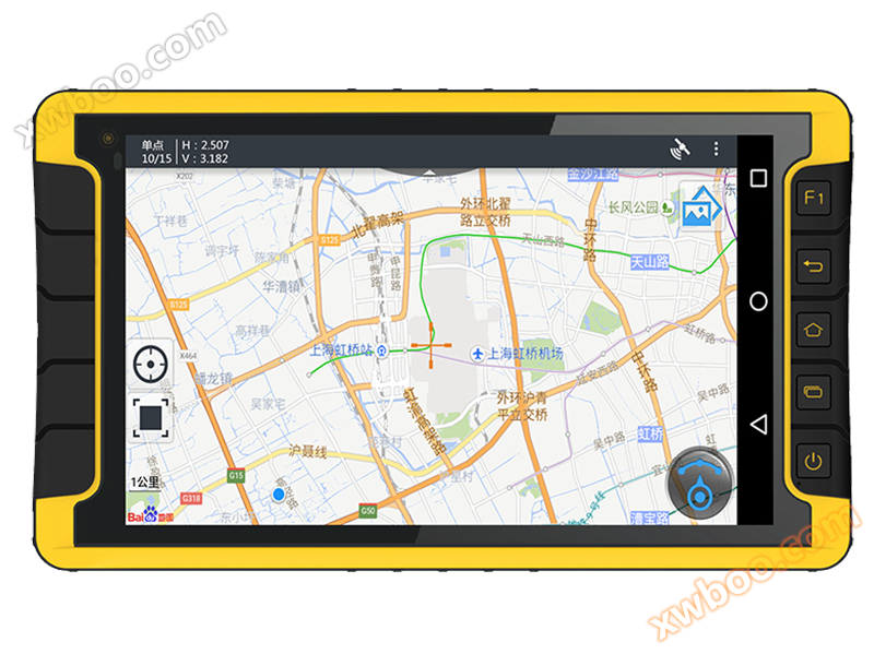 LT600 হ্যান্ডহেল্ড জিপিএস ট্যাবলেট