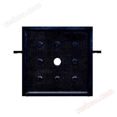 Type 1250 composiet rubberen filterplaat, diafragmaplaat