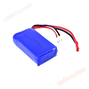 Batería de robot de vuelo programable 7.4v 850mah 703048
