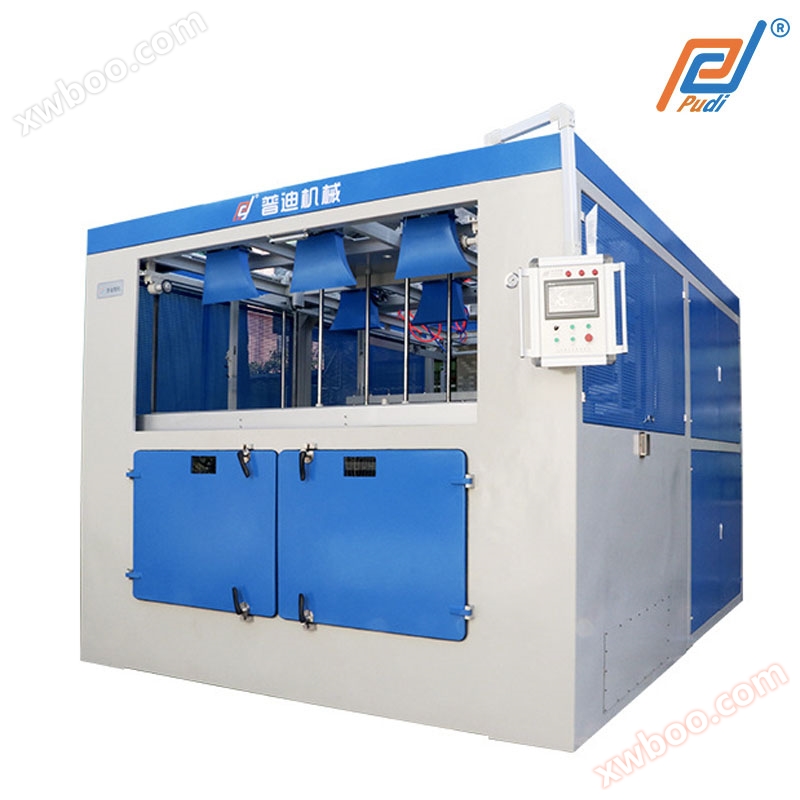 Plastic shell vacuum forming packaging machine