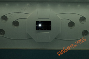 ห้องโถงนิทรรศการอัจฉริยะของสถาบันวิจัยแห่งหนึ่งในเทียนจิน