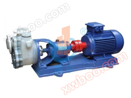FZB fluoroplastic chemical self-priming pump
