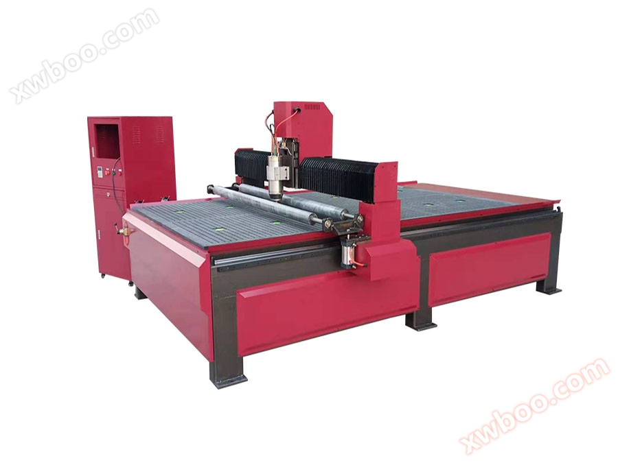 New YH-2025 Single Head Cutting Machine+Vacuum Adsorption Platform+Pressure Wheel
