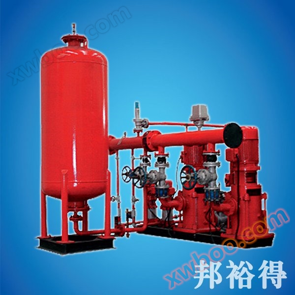 Εξοπλισμός παροχής νερού πυρκαγιάς πίεσης σειράς XQZ